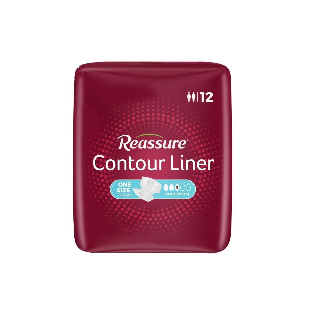 Reassure Contour Liner- 60/Case (RETTCS Health & Beauty Health Care Incontinence Aids) photo