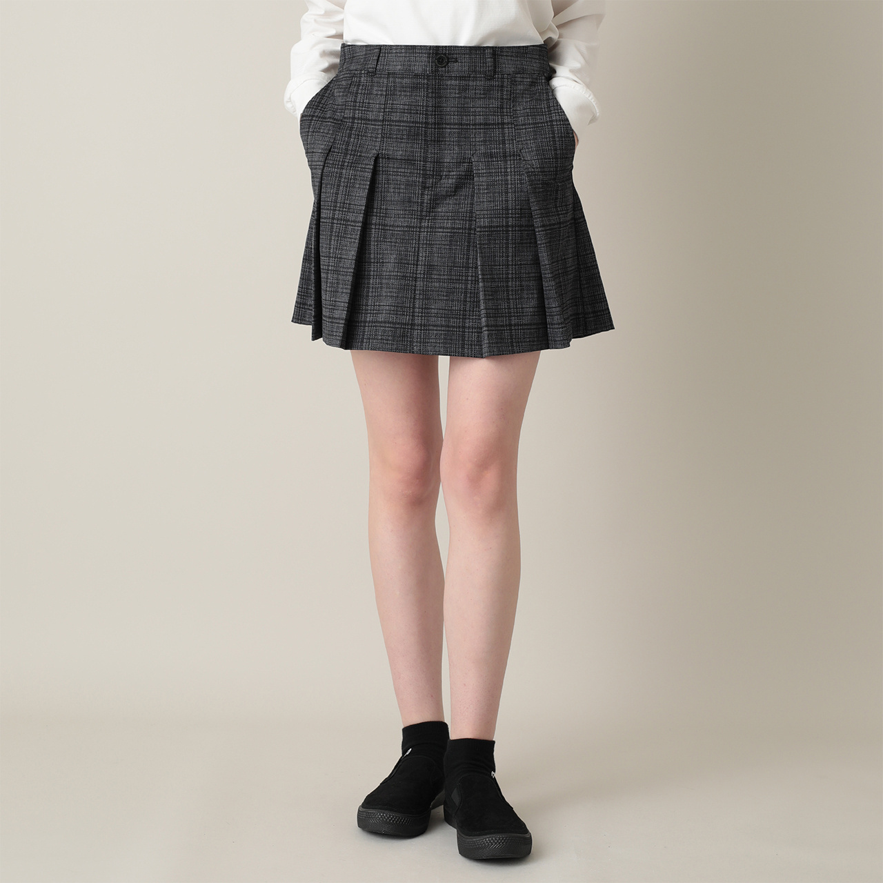 8 YARDS.プリーツスカートM 8 YARDS.プリーツスカートM