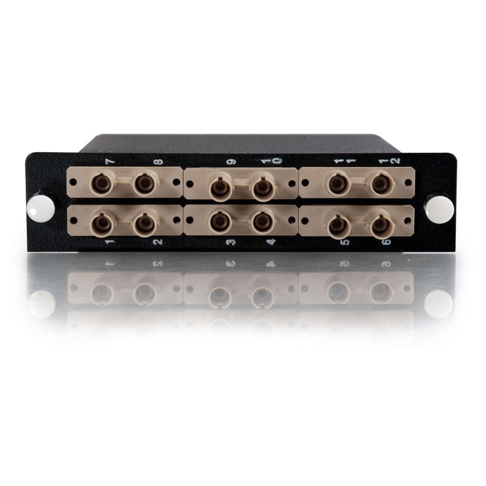 12-Strand MTP/MPO-ST Laser Optimized Multimode 50/125 Module - Method B