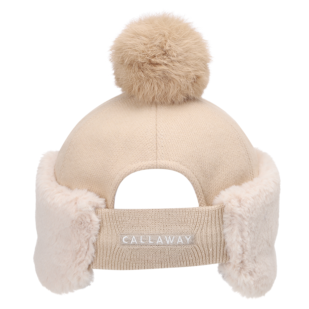 여성 울 워머 폼 세트 볼캡