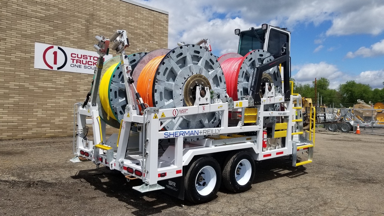 4,000 lbs Four Drum Puller Rental Custom Truck One Source