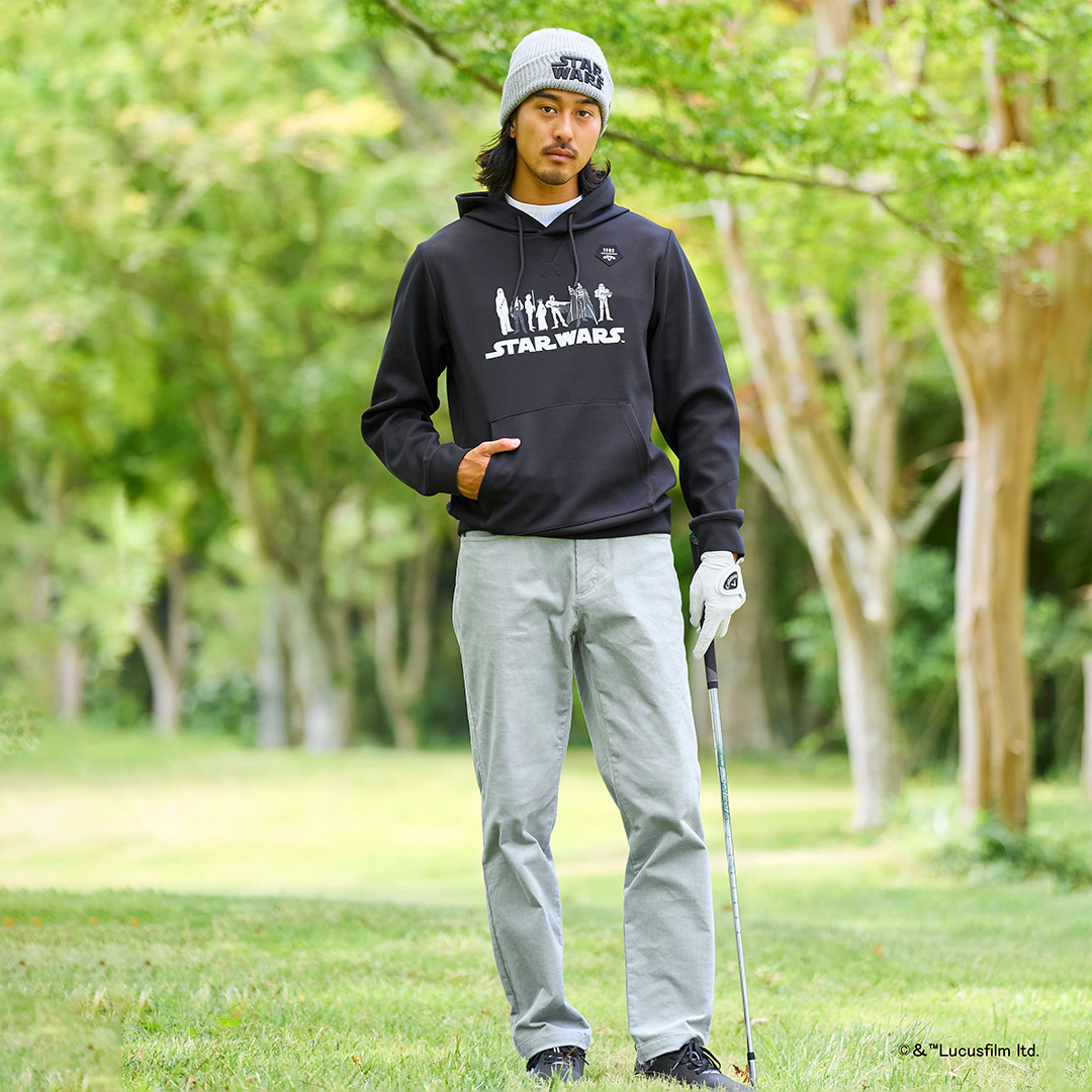 ★未使用に近いキャロウェイゴルフ　スウェットパーカー上下セットアップ　LLサイズ キャロウェイ(Callaway) ゴルフウェア スウェット カノコダブル