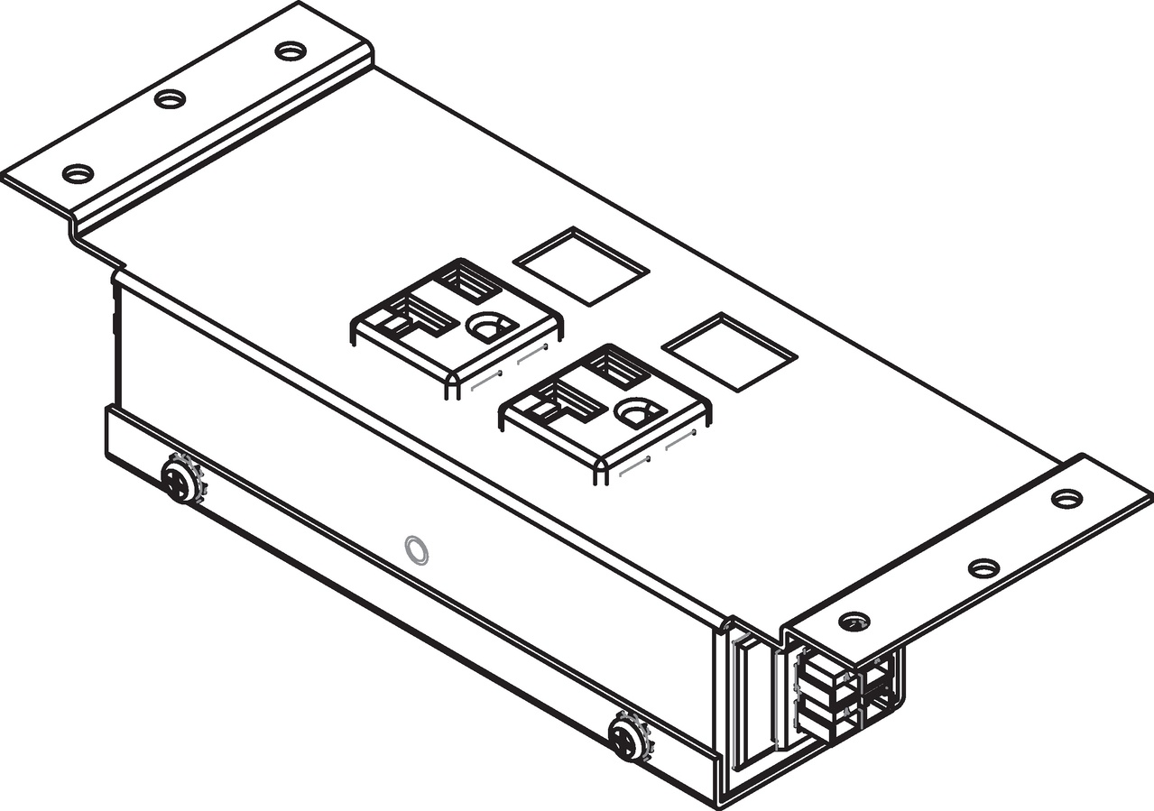Work Surface Modular Power