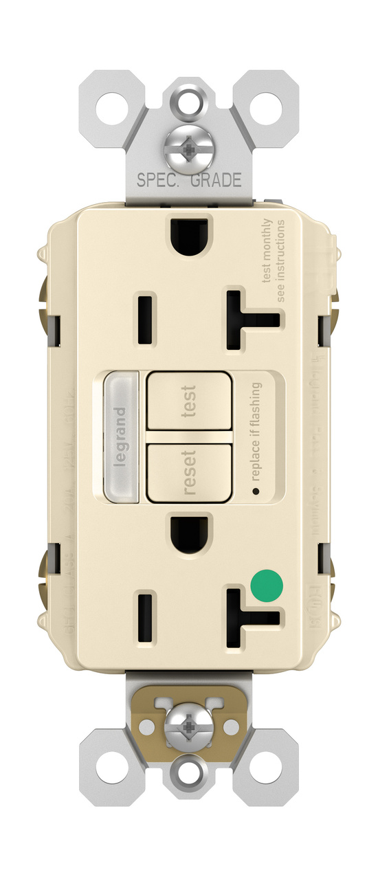 hospital grade self test tamper resistant receptacle