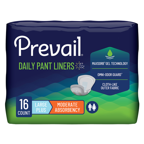 Prevail Daily Pant Liners Large Plus, 48/Case (PVPLS Health & Beauty Health Care Incontinence Aids) photo