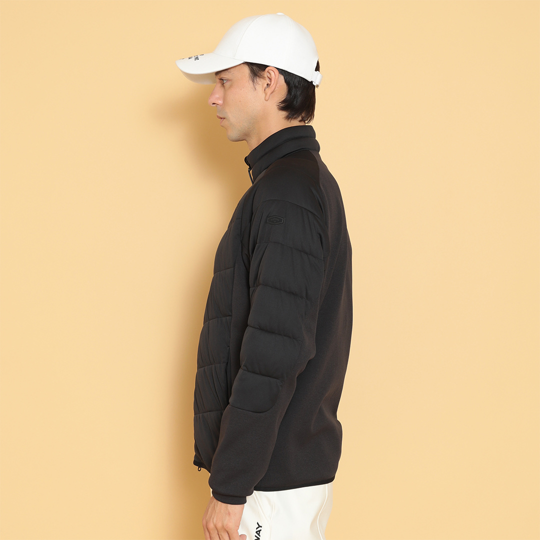 キャロウェイ メンズ裏起毛スターストレッチ&フリースドッキングブルゾンLL キャロウェイ メンズ裏起毛スターストレッチ&フリースドッキングブルゾンLL