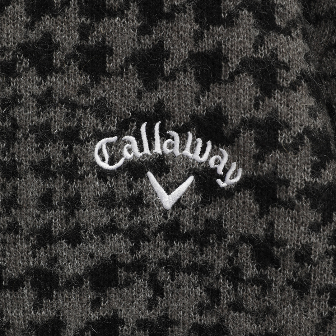 Callaway/キャロウェイ 防風Ｖネックセーター【千鳥格子/L】美品！ 美品】キャロウェイCallaway裏地付き千鳥柄Vネックセーター LL - メルカリ