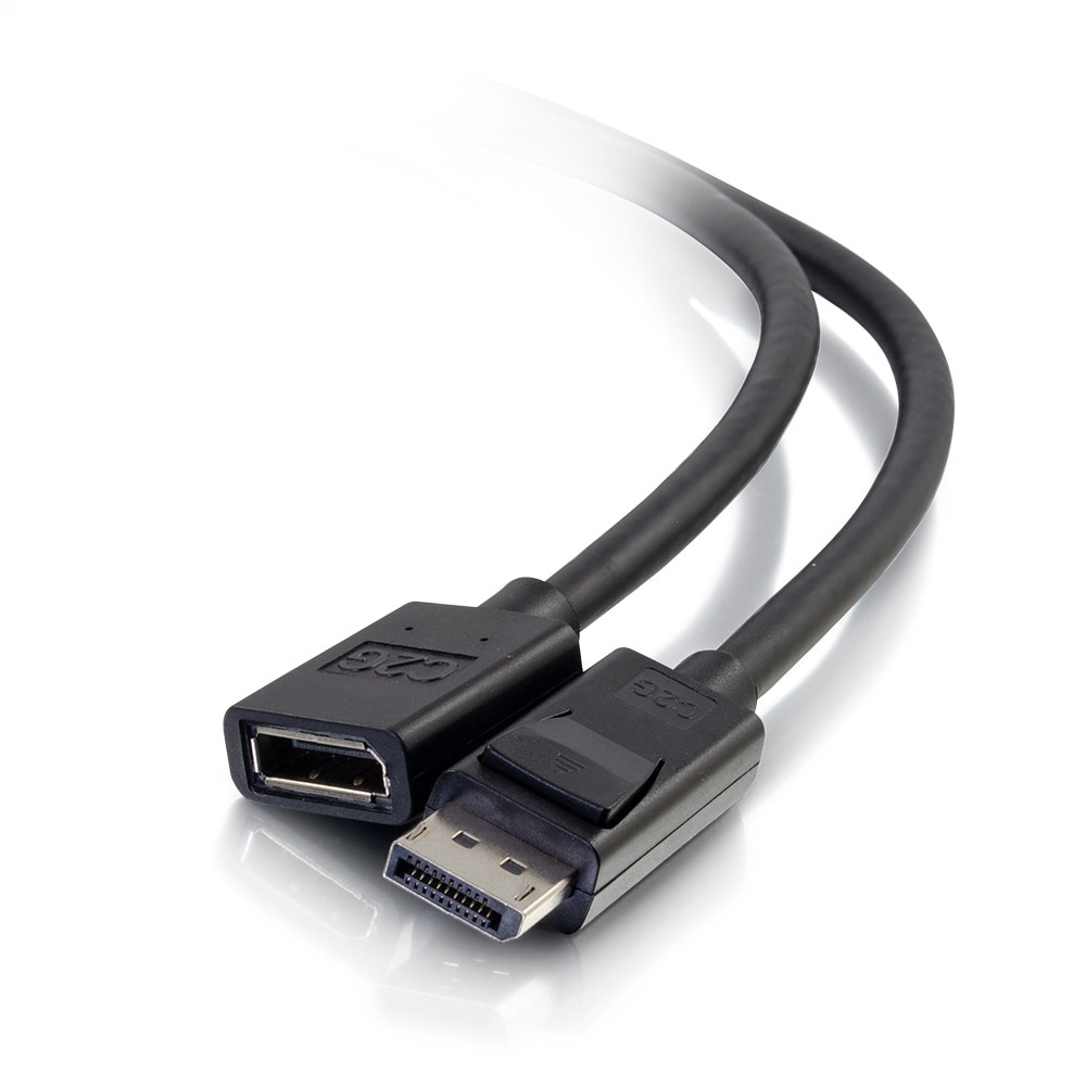 DisplayPort Male to Female Extension Cable