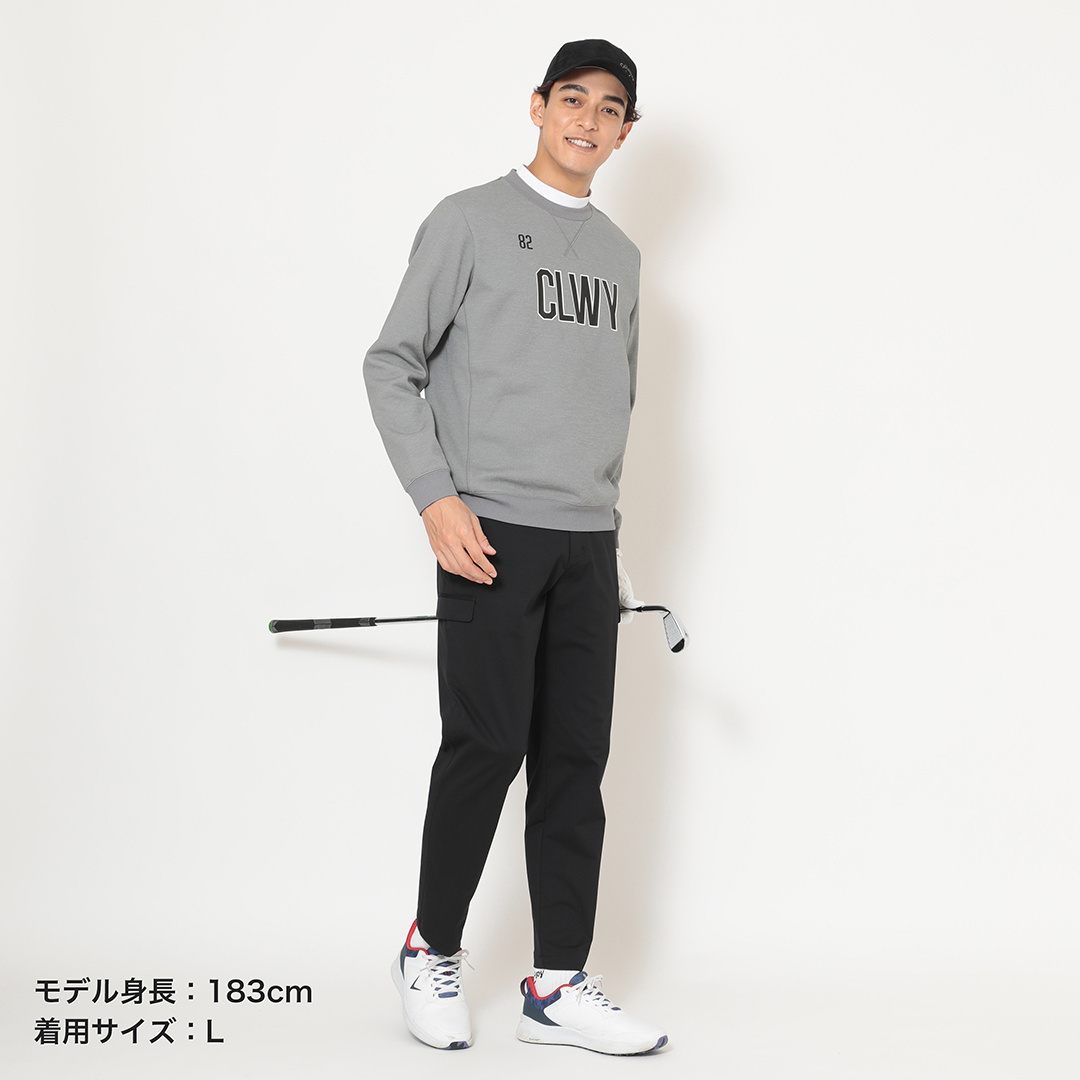 CallawayRedLabel◆8WAYストレッチダブルニットスウェット ダブルニットクルーネックスウェット (WOMENS)