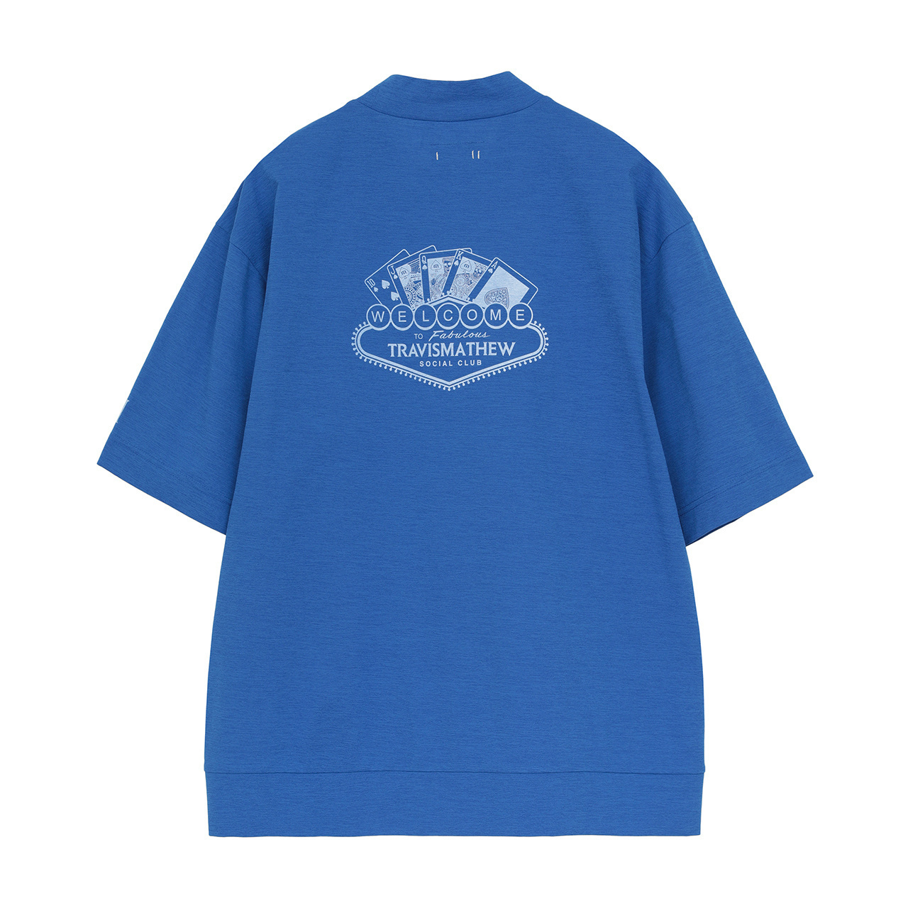 モチーフバックプリントリラックスモックネック(MENS)
