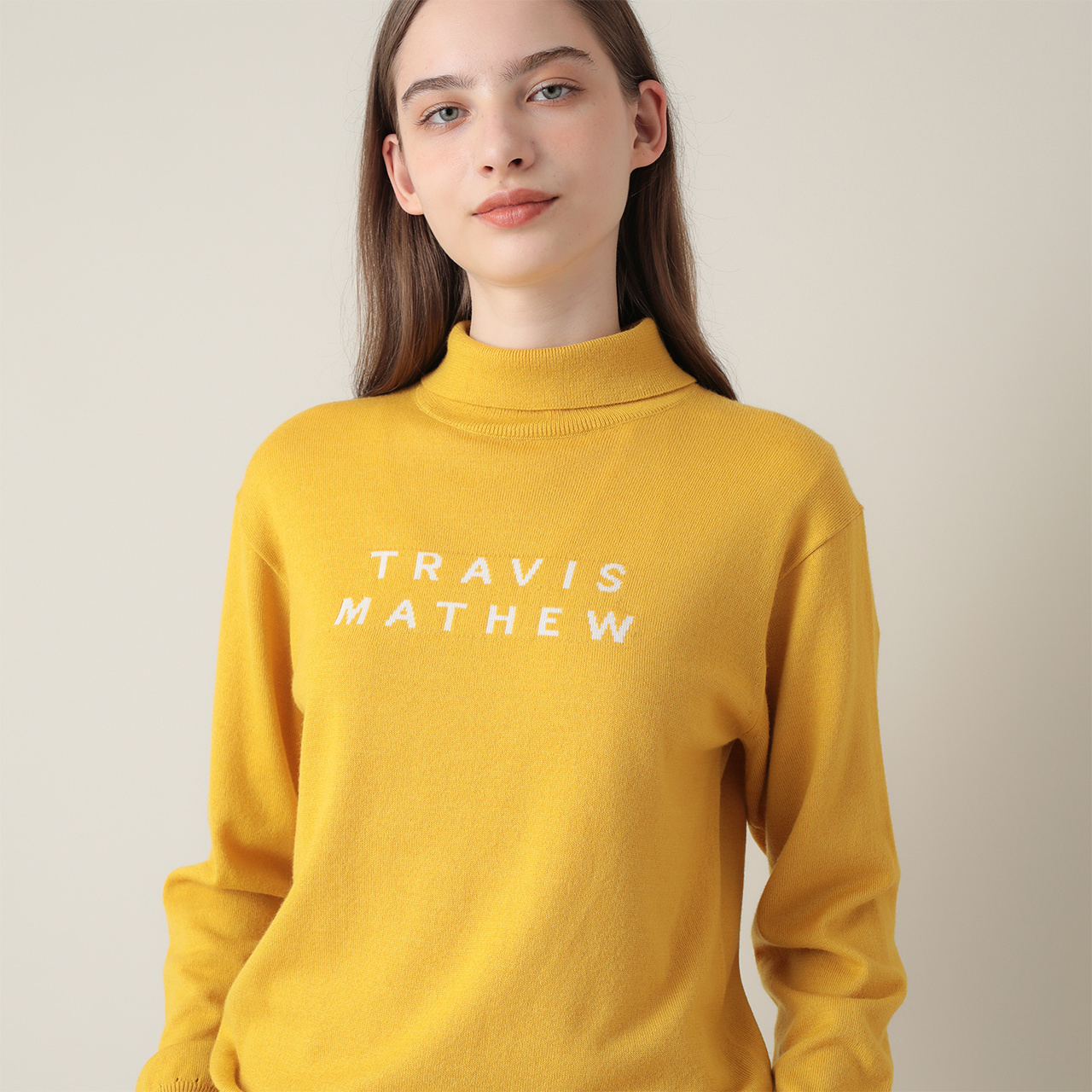 ウール混 タートルネック セーター(WOMENS)