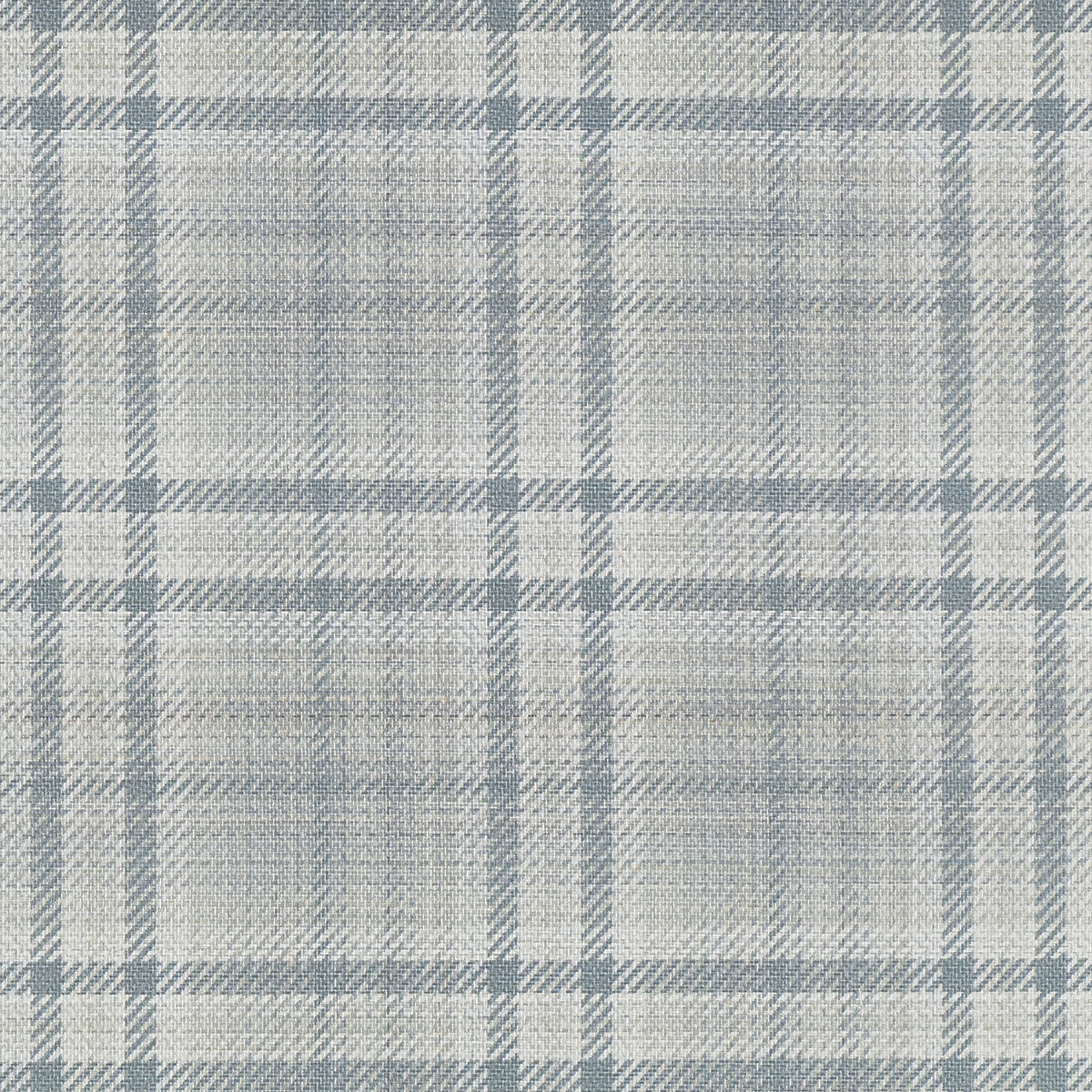 Caldwell Plaid Azure Stitch