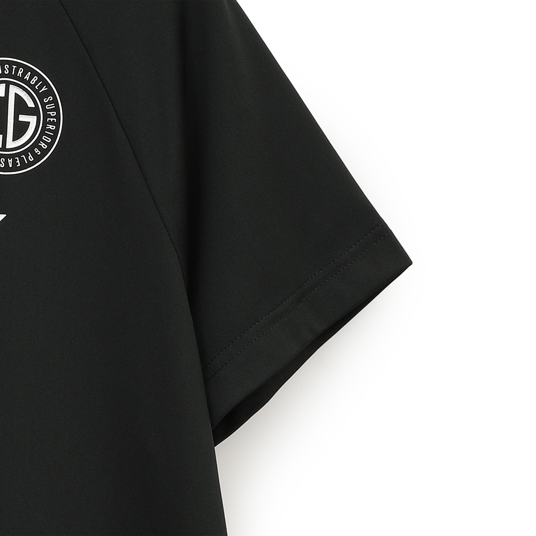 【未開封】MONOCHROME 半袖モックネックシャツ 半袖モックネックシャツ — MONOCHROME