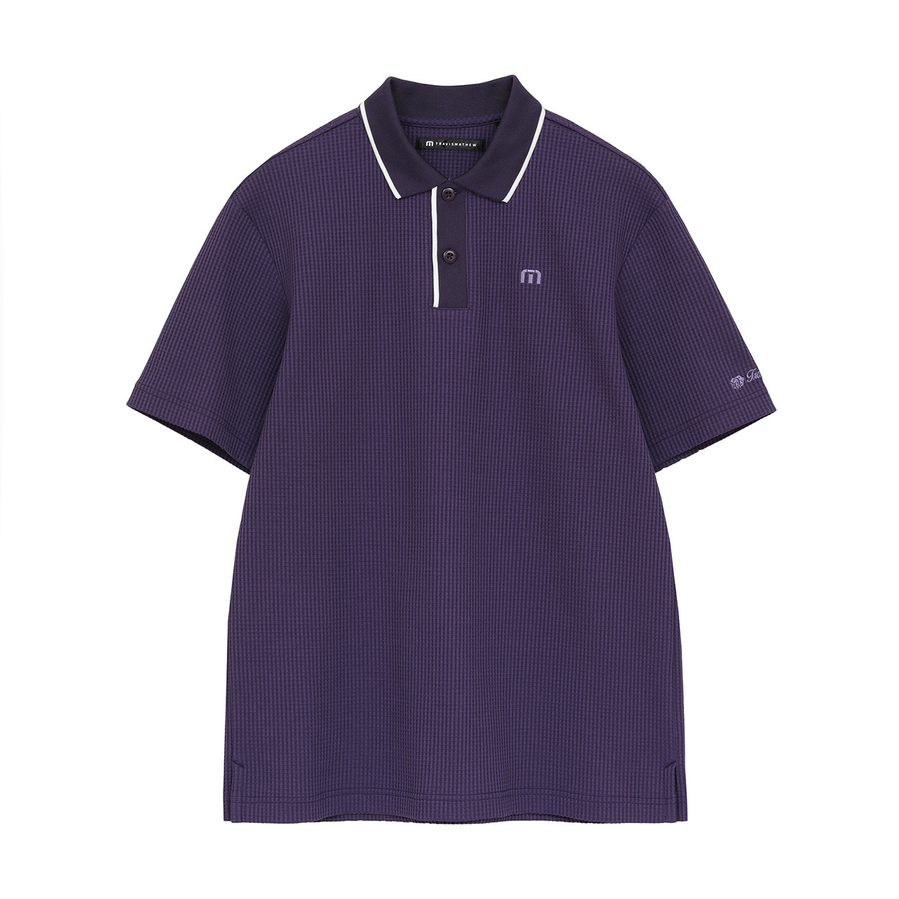 半袖ワッフルポロ(MENS)