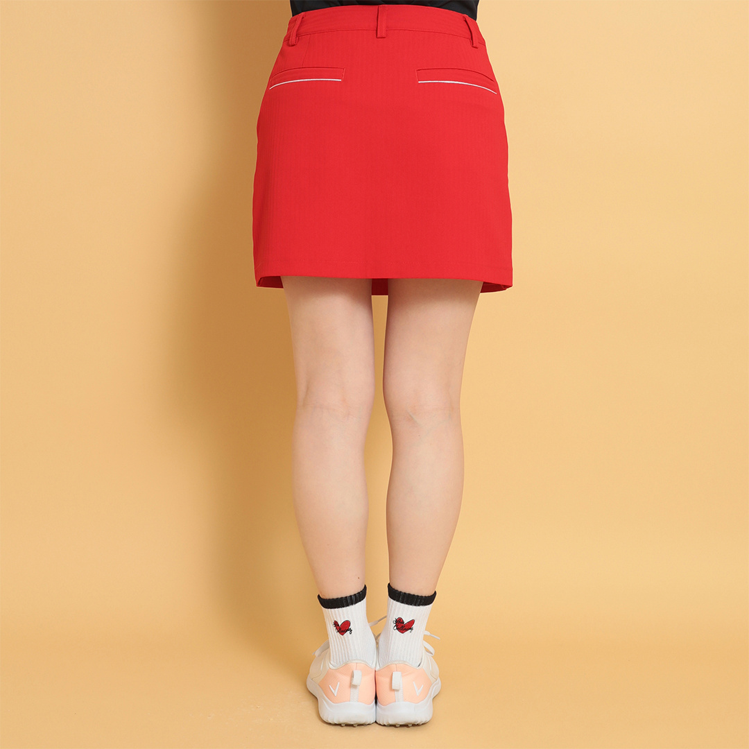 オンライン限定】ラブキャロウェイ ストライプドビースカート