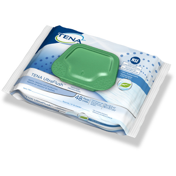 Tena UltraFlush Washcloths, 6/pack (TNUFW6) photo