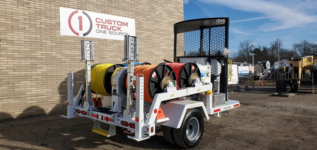 2,000 lbs Four Drum Puller Rental Custom Truck One Source