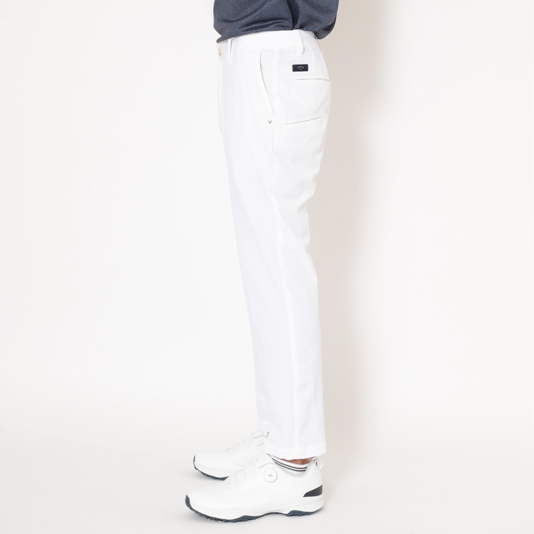 8WAYストレッチ麻タッチパンツ (MENS)