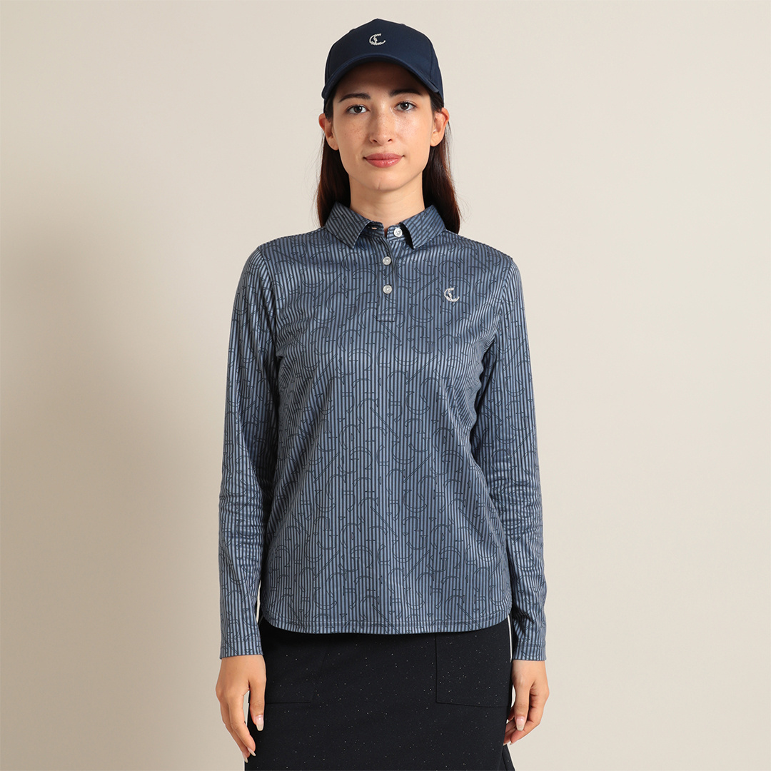 Essential Golf ストライプシャツ Mサイズ Essential Golf ストライプシャツ Mサイズ Essential Golf