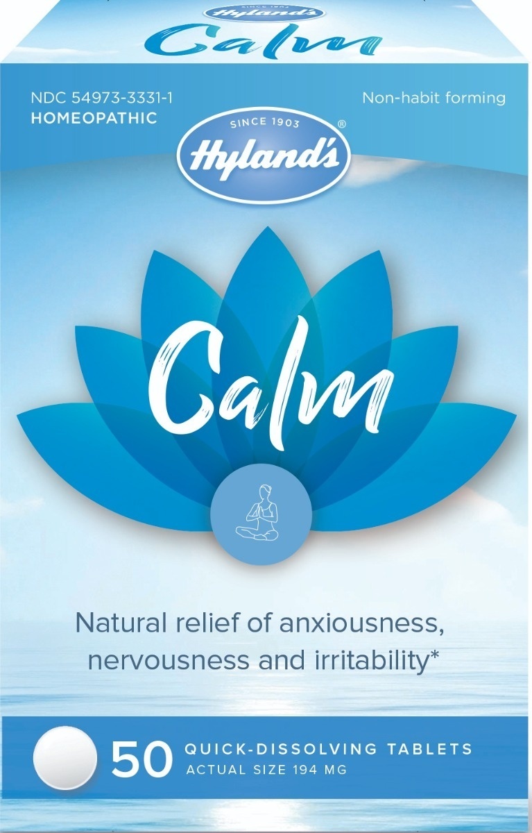 Hyland's Calm Quick-Dissolving Tablets, 50 ct, 6/Pk (HYCALMT506) photo