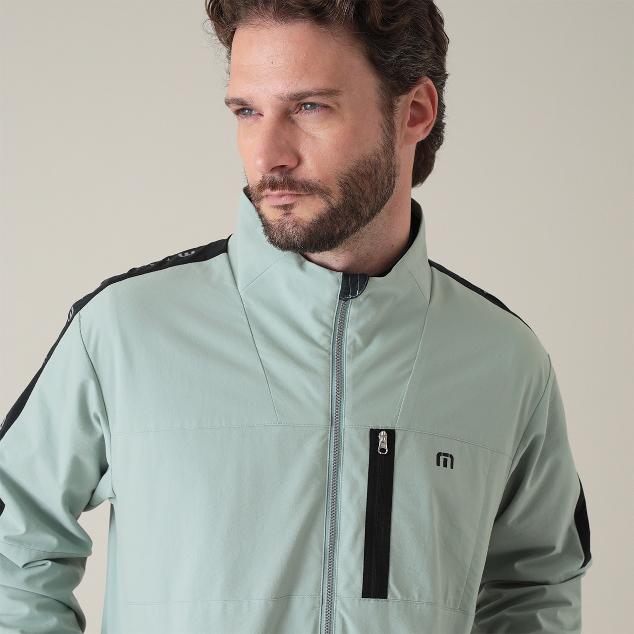 ラインロゴ ウィンドブレーカー(MENS)