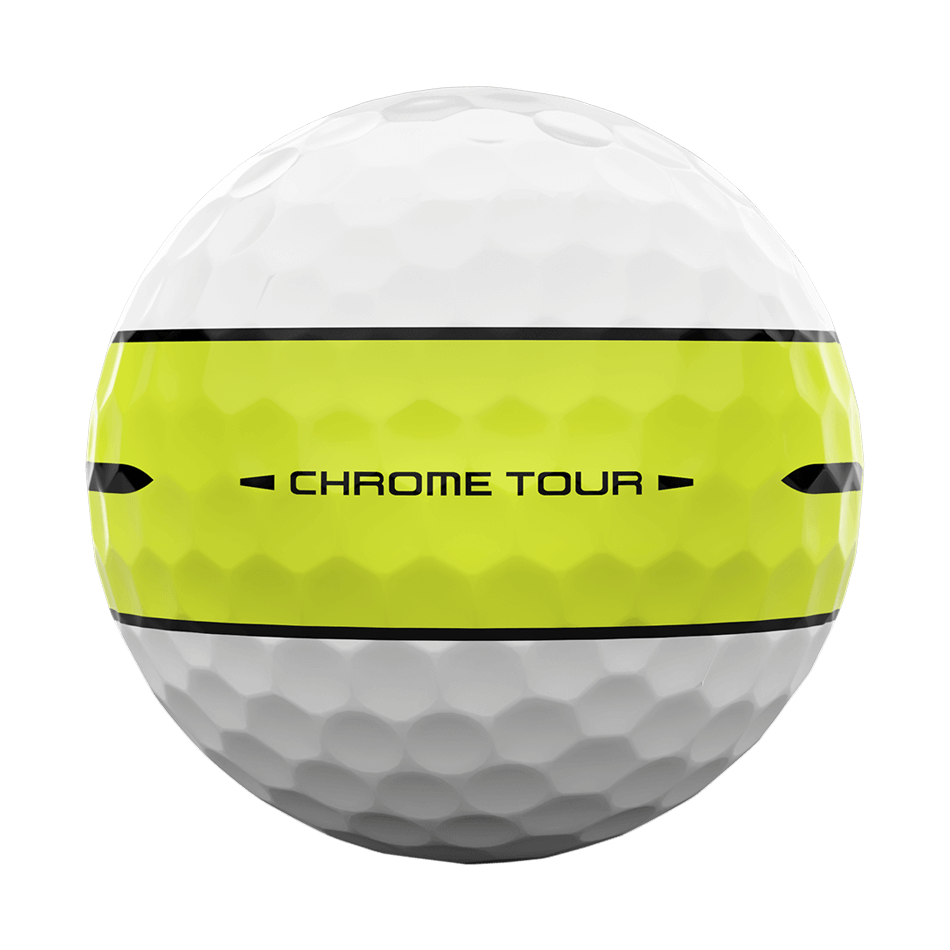 CHROME TOUR 360° YELLOW STRIPEボール