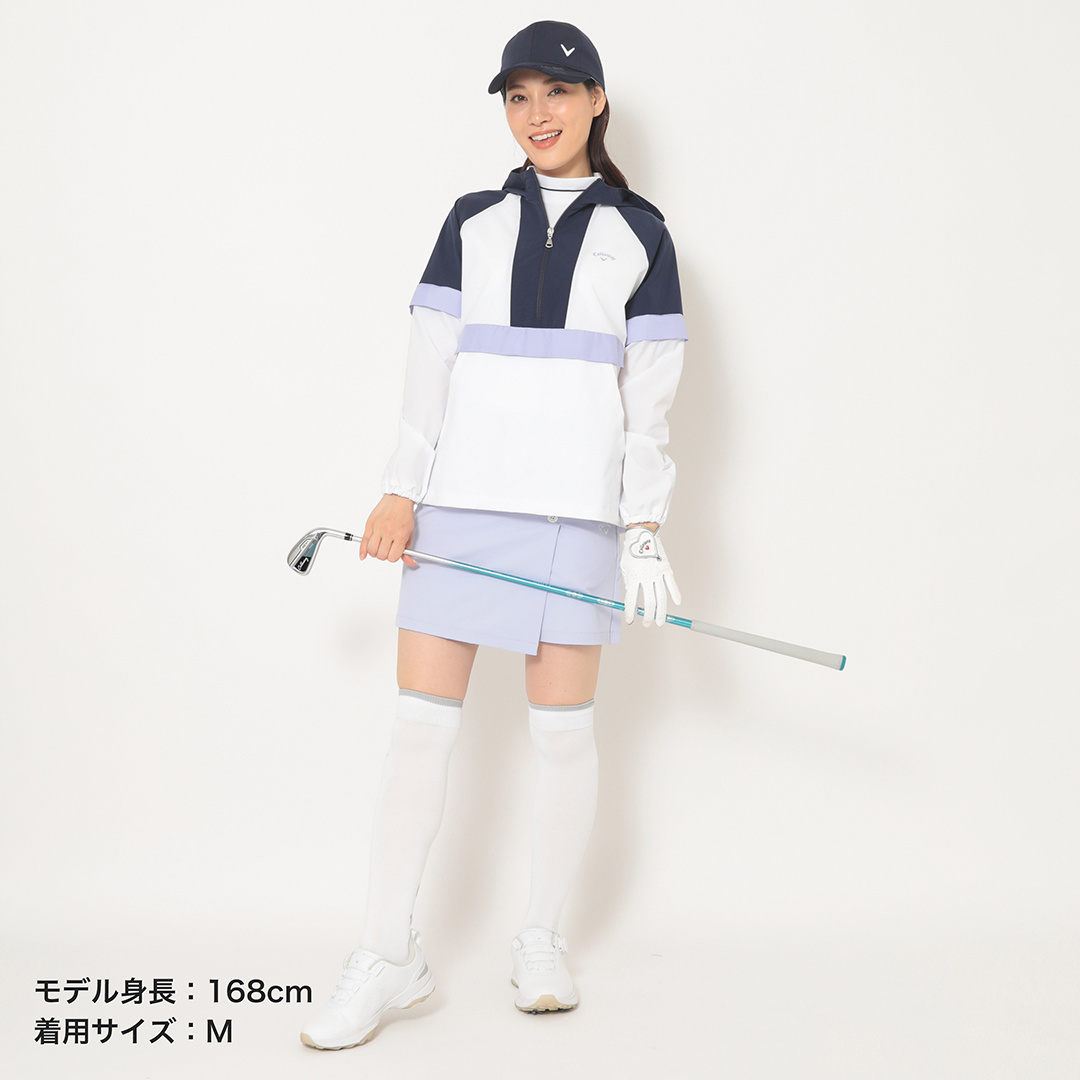 フーディーブルゾン 2WAYハーフジップフーディーブルゾン (WOMENS)