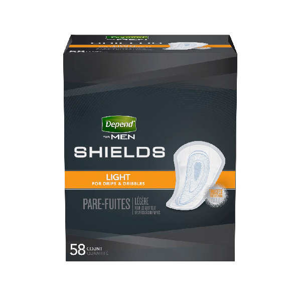 Depend Shields for Men - 348/case (DEFSM2 Health & Beauty Health Care Incontinence Aids) photo