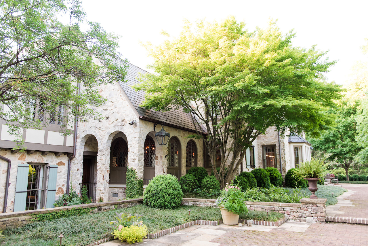 "I often like to combine brick and stone and always wanted the opportunity to execute a pattern such as the front walk," says John. "I often like to combine brick and stone and always wanted the opportunity to execute a pattern such as the front walk," says John.