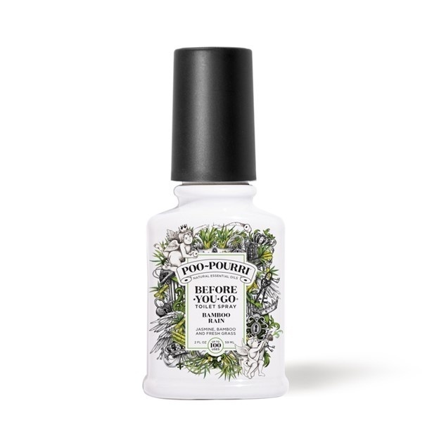 Poo-Pourri Toilet Spray, 2oz, Bamboo Rain, 6/pack (PPBMBR6) photo