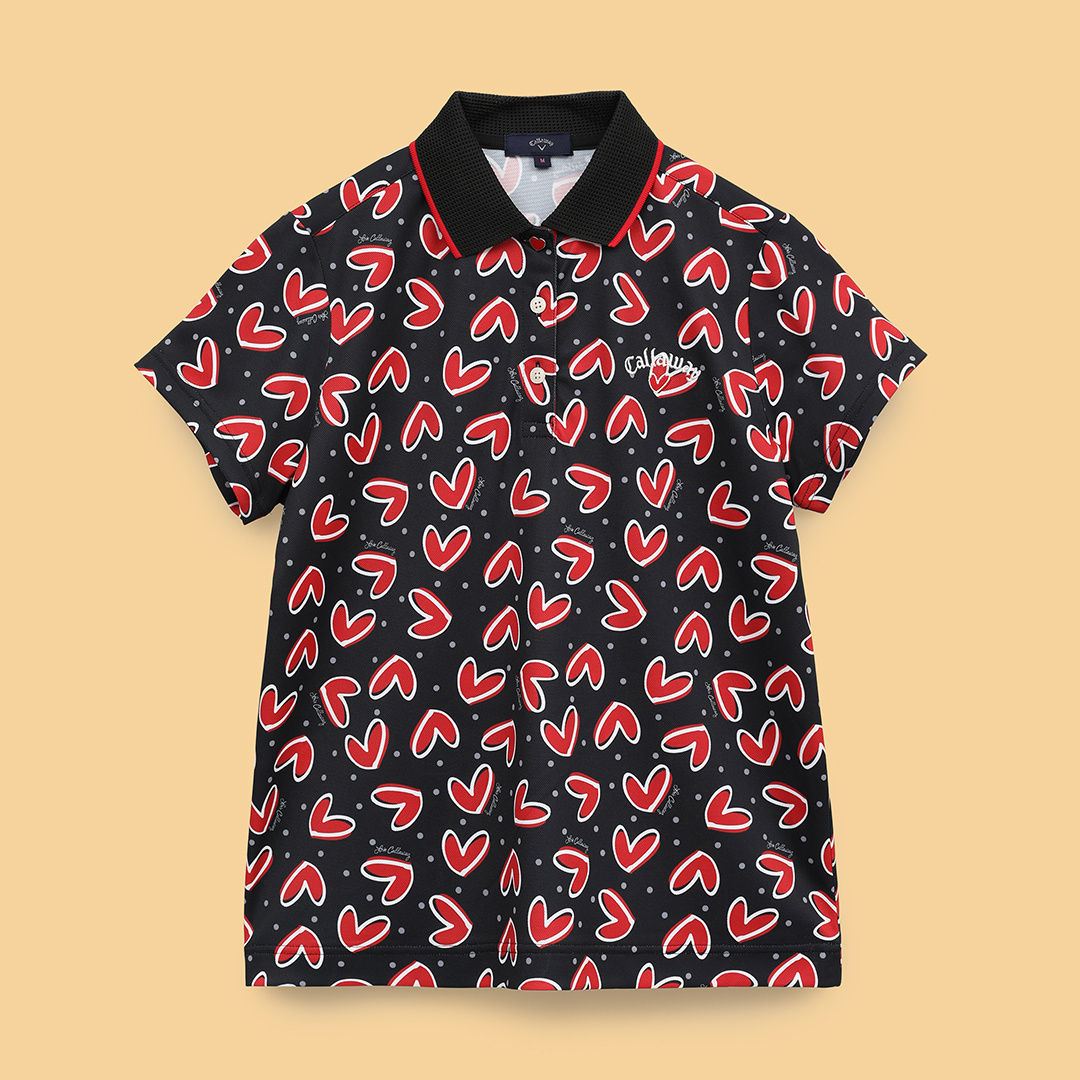 ラブキャロウェイ半袖ポロシャツ (WOMENS)
