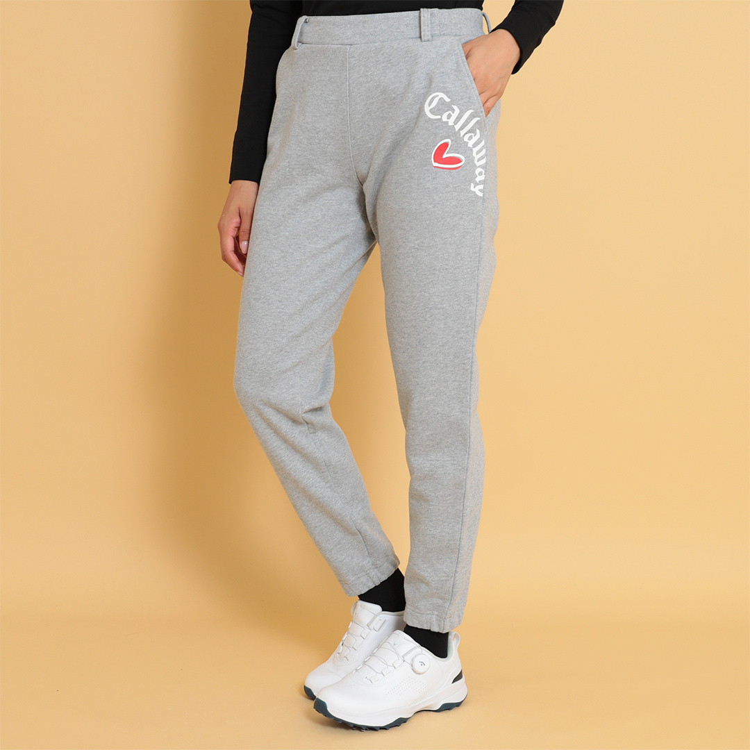 Callaway ラブキャロウェイ スウェットパンツ ブラック　LL 完売品 オンライン限定】ラブキャロウェイ 裏毛スウェットパンツ (WOMENS)