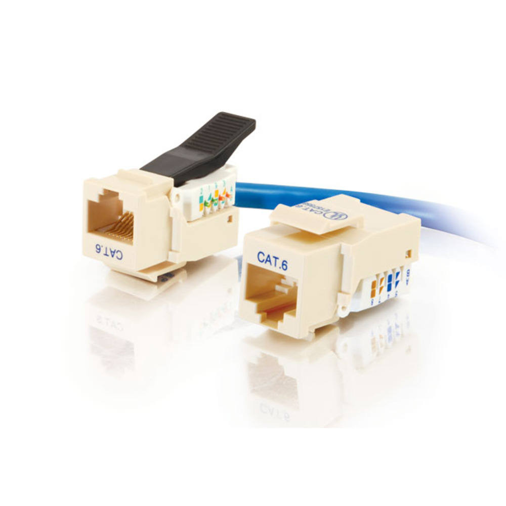 Cat6 RJ45 UTP Toolless Keystone Jack
