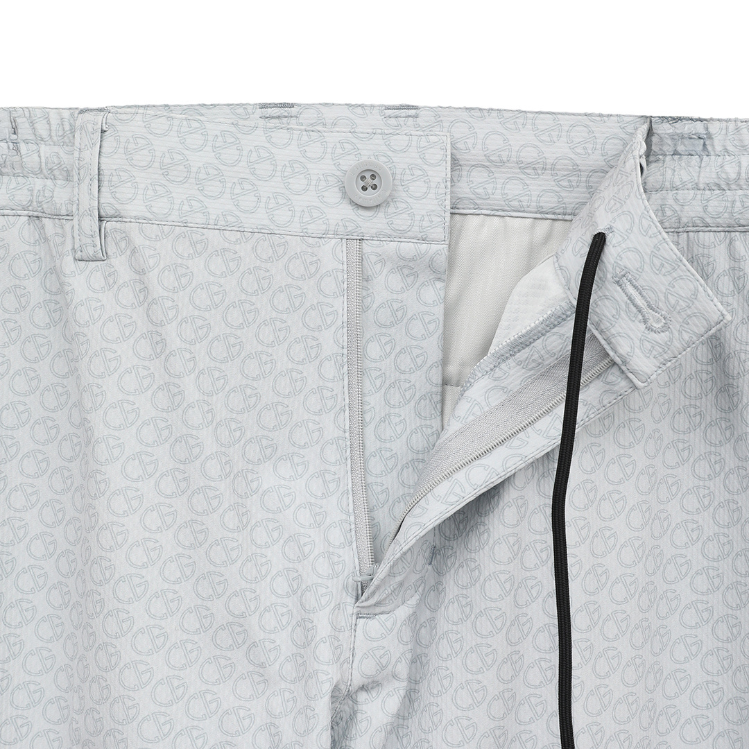 8WAYストレッチモノグラムプリントパンツ (MENS)