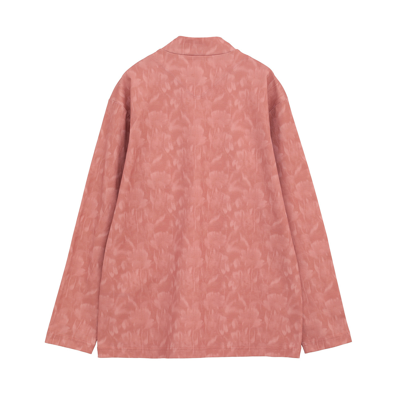 栗おこわ　PGG ピンク 長袖モックネック　サイズ1 栗おこわ PGG ピンク 長袖モックネック サイズ1 花柄