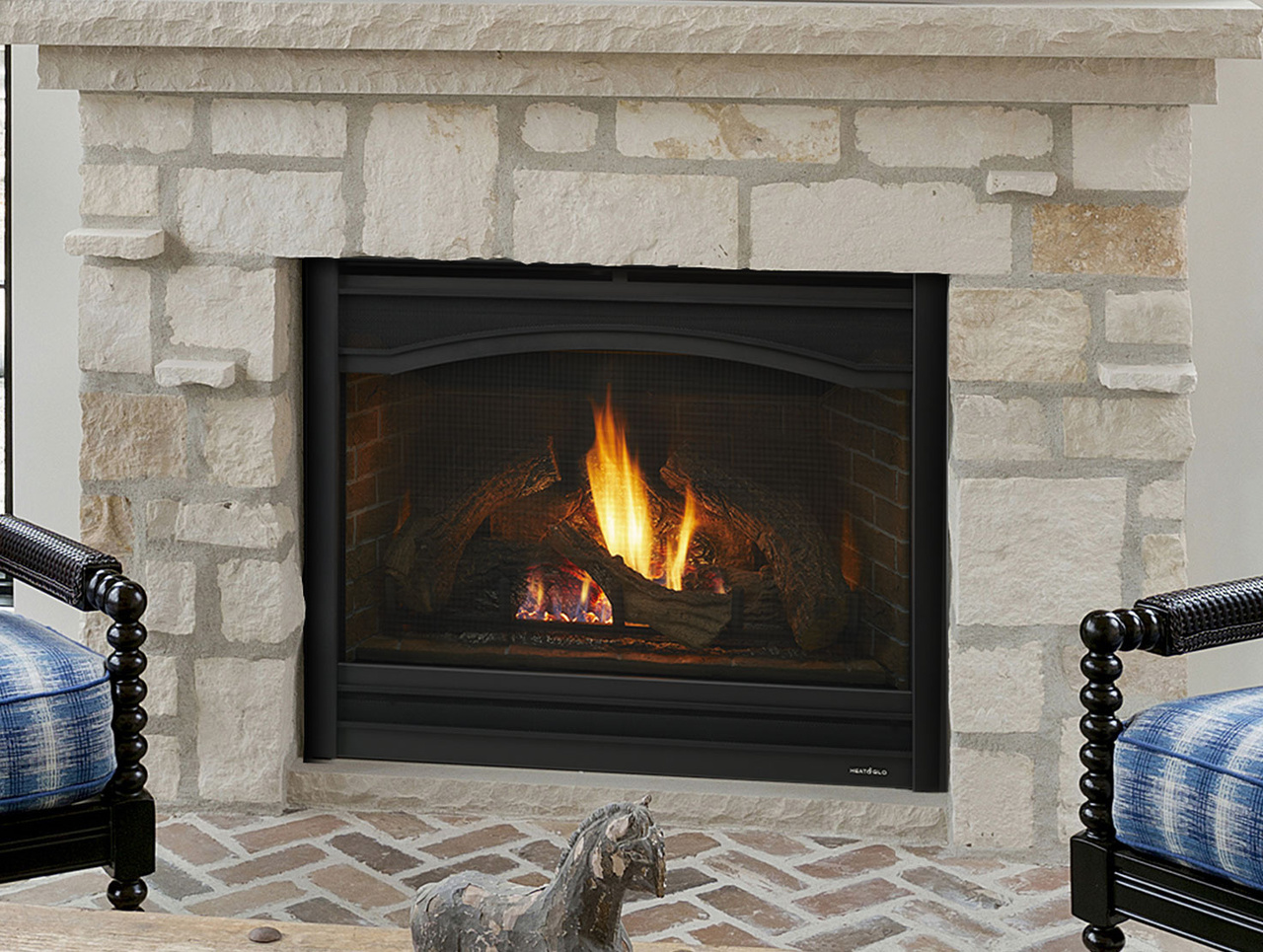 8000 Series Indoor Gas Fireplace Heat & Glo