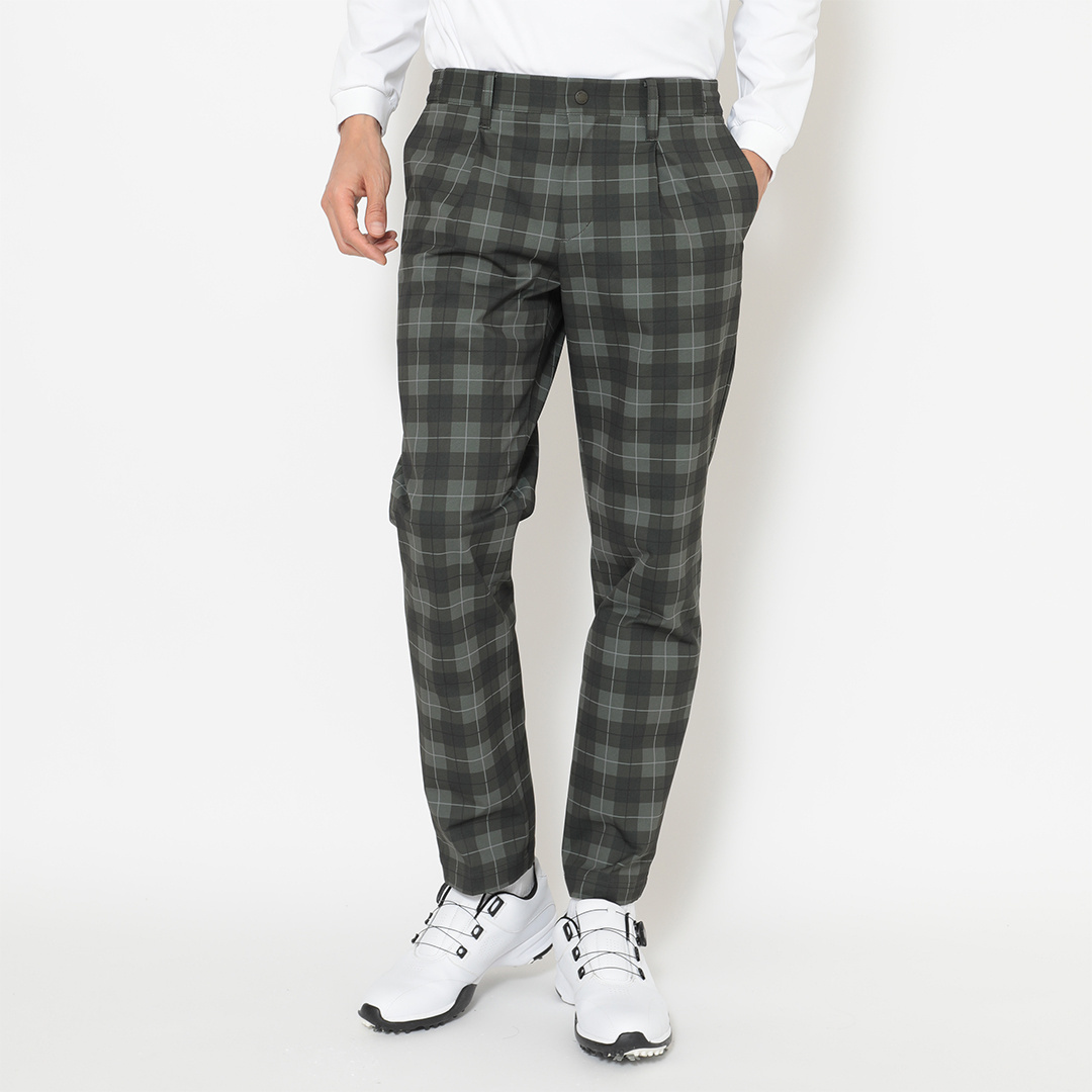 8WAYストレッチチェックプリントパンツ (MENS)