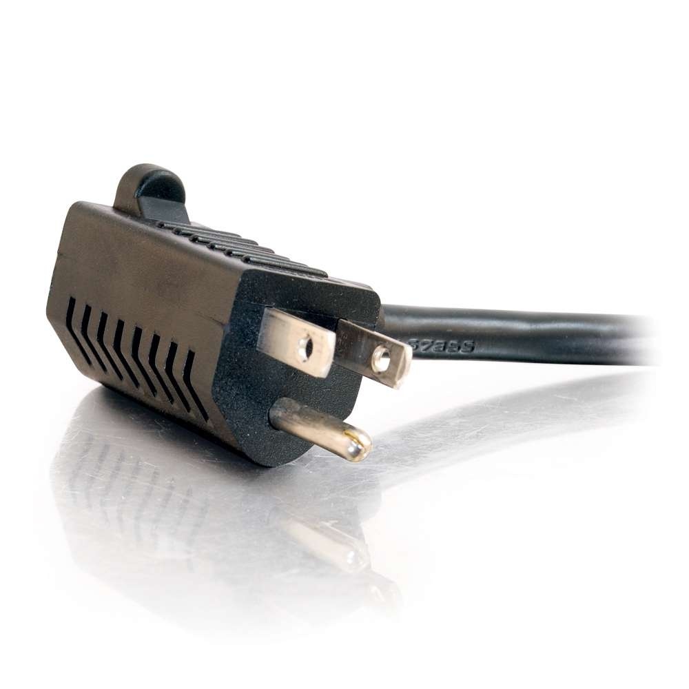 16 AWG Universal Power Cord with Extra Outlet (TAA Compliant)