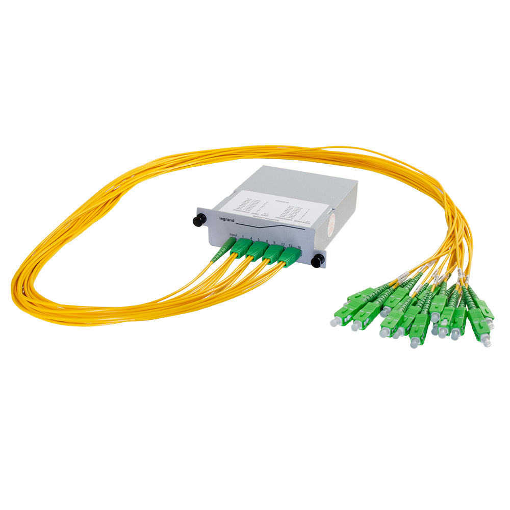 M4 1X16 POL SPLITTER- SC/APC CONNECTORS- 2M PIGTAILS