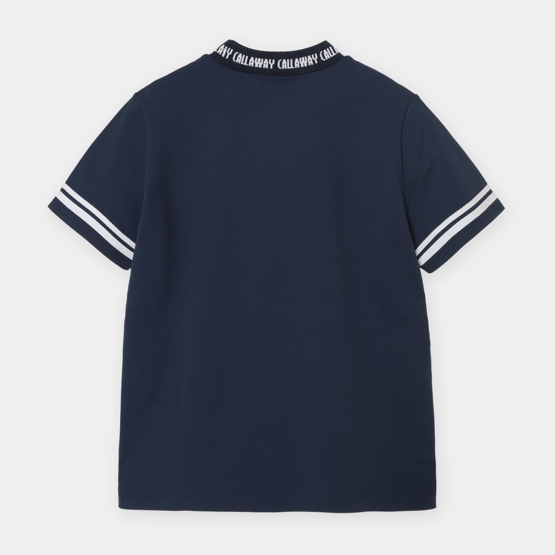 河本結プロ着用】UVカット裏クール半袖モックネックシャツ (WOMENS)