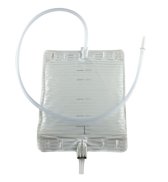 Coloplast Drainage Bag 1500ml w/ 36in tube, XL, 5/box (CLNC5) photo