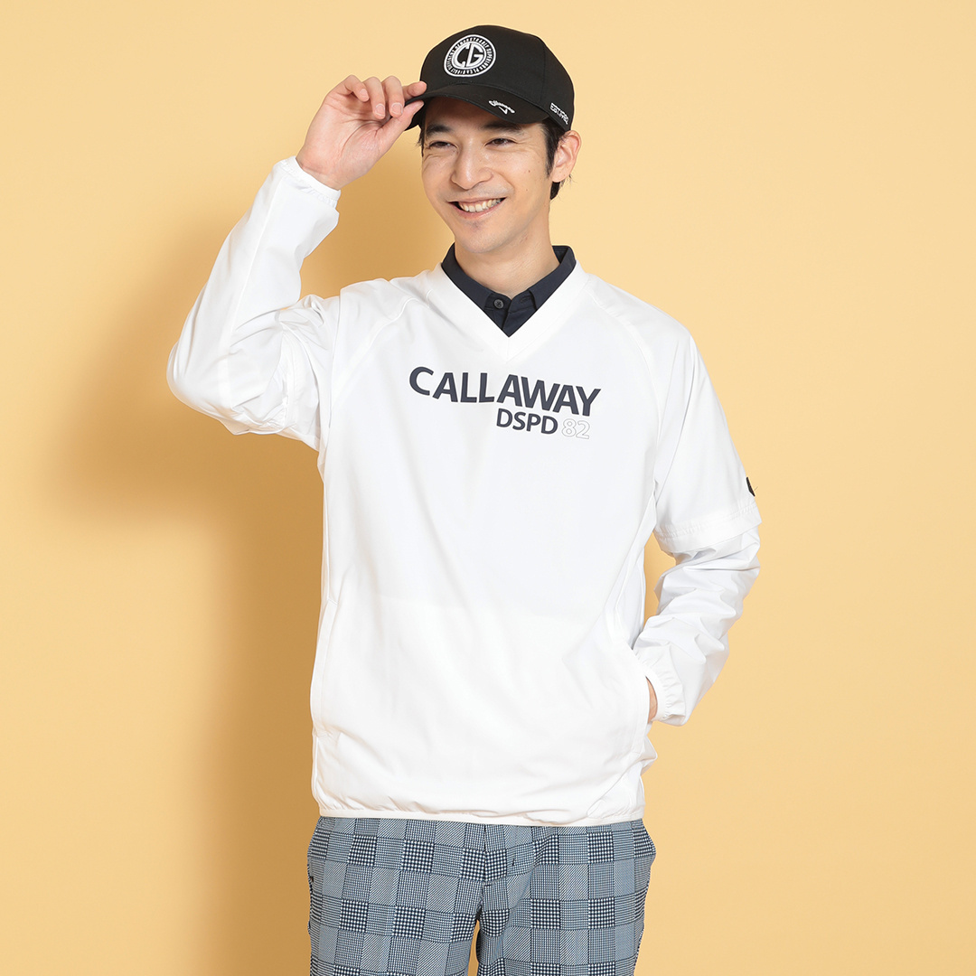 2WAYストレッチリップVネックブルゾン (MENS)