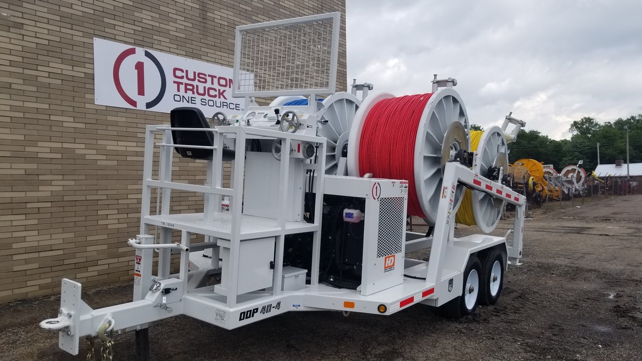 4,000 lbs Four Drum Puller Rental Custom Truck One Source