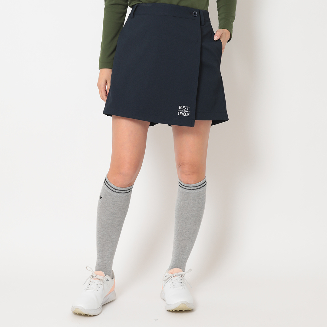 キャロウェイベロア調 スカート キャロウェイセレクト M ボルドー ゴルフウェア スカート ラブキャロウェイスカート C24128220 国内