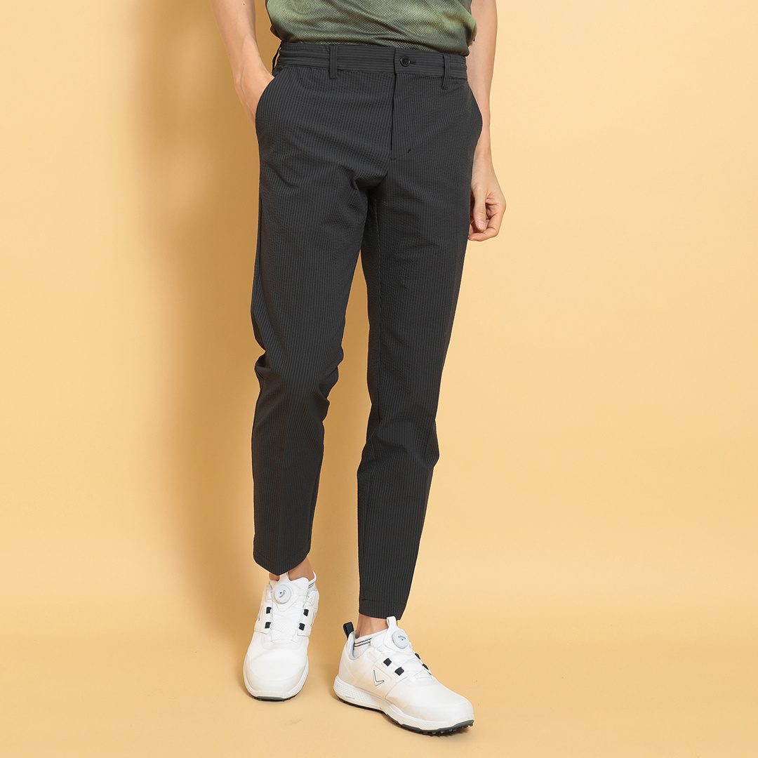 新品 キャロウェイ パンツ ふんわり裏地 極暖 アーチロゴ ネイビー Mサイズ Callaway キャロウェイ メンズ ロングパンツ ジョガーパンツ