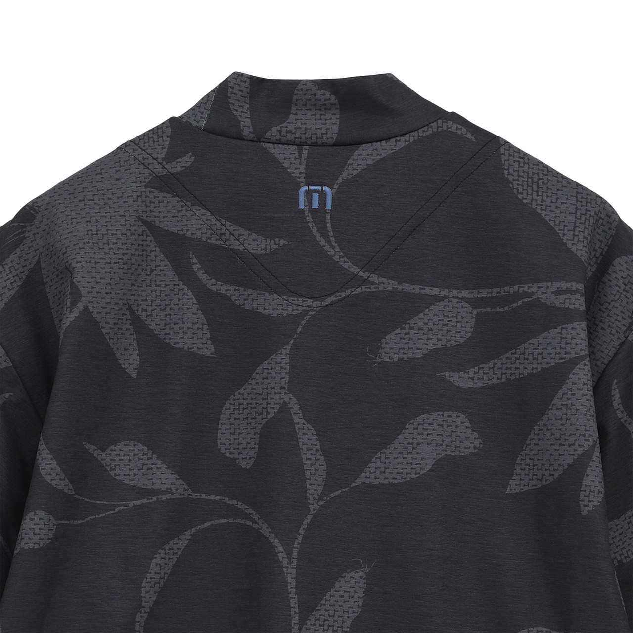 美品！　CALLAWAY イラストフラワー　モックネック　セットアップ　S フラワー柄 半袖 モックネック(MENS)