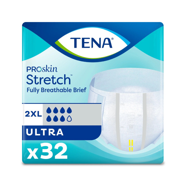 TENA ProSkin Ultra Stretch Briefs, XX-Large, 64/case (TUSB2XL Health & Beauty Health Care Incontinence Aids) photo