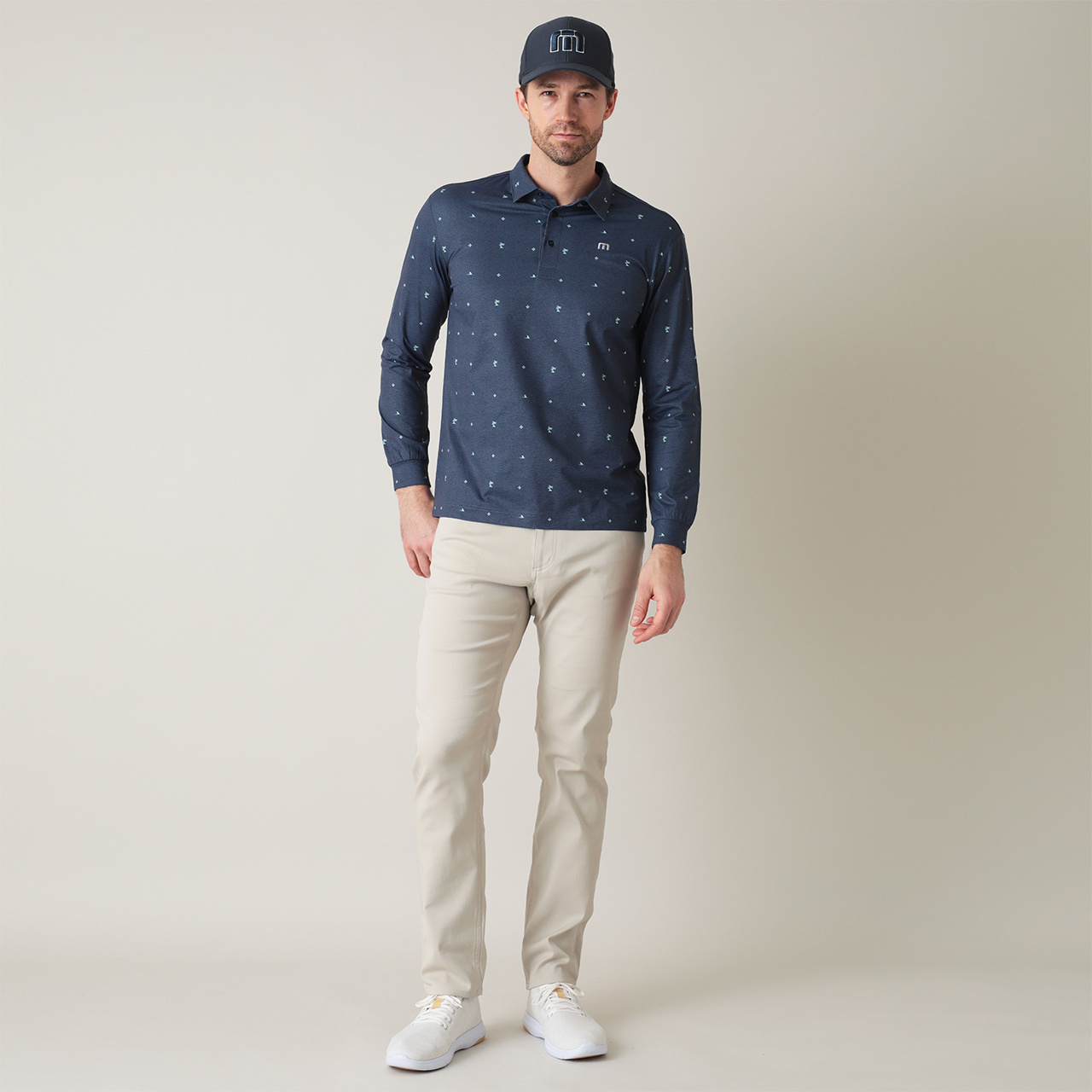 トラヴィスマシュー 石川遼プロ着用5 ポケット カルゼストレッチ スリムパンツ 石川遼プロ着用】5ポケット カルゼストレッチ スリムパンツ(MENS)