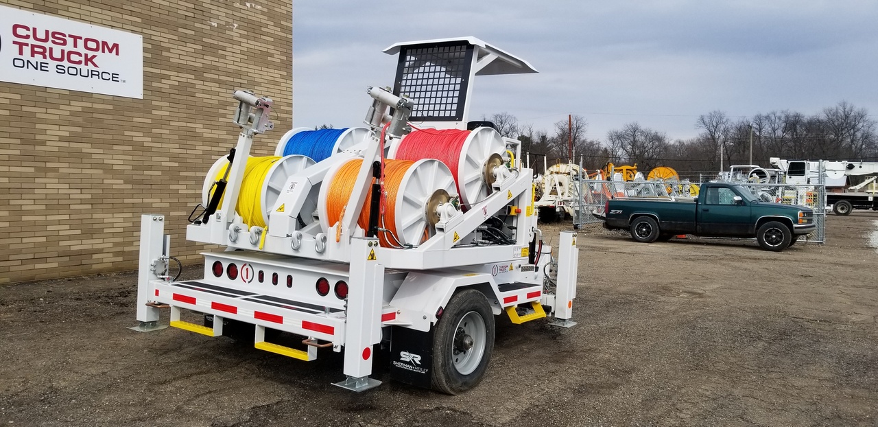 2,000 lbs Four Drum Puller Rental Custom Truck One Source