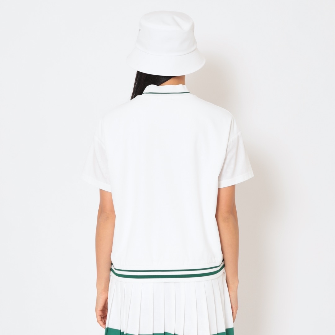 ドットエア×裏クールカノコモックネックシャツ (WOMENS)